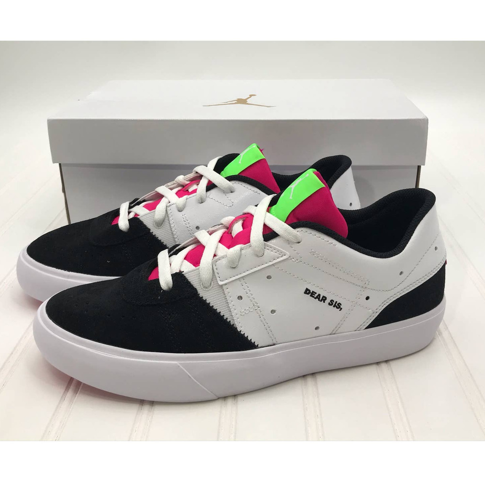 Jordan Series .05 Dear Sis Lace Up Pink Green Sneakers DM3383-105 Size 10.5
